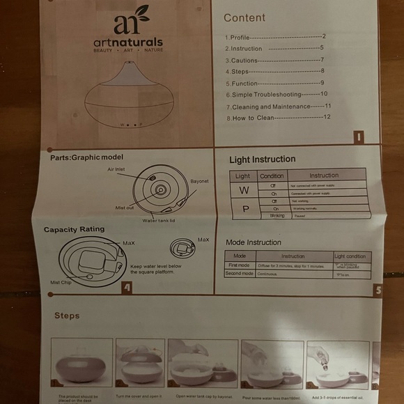 Art Naturals Oil and Diffuser Set - Picture 3 of 13